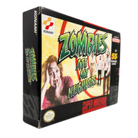 Zombies Ate My Neighbors Super Nintendo Very Good CIB - Official retail box