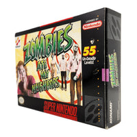 Zombies Ate My Neighbors Super Nintendo Very Good CIB - Genuine retail box