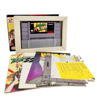 Zombies Ate My Neighbors Super Nintendo Very Good CIB - Full contents of retail box displayed