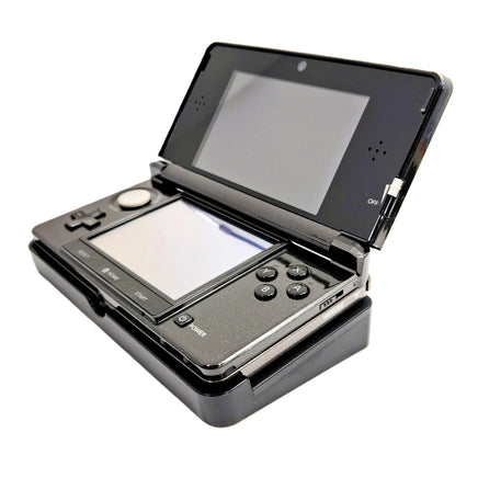 Nintendo 3DS Console System Bundle Cosmo Black Charging Dock Case Like New Loose - View 14