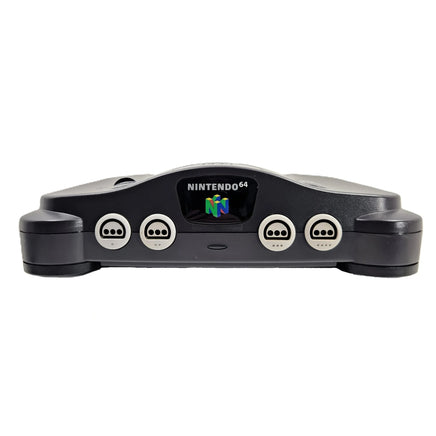 Nintendo 64 Console System Bundle 1 Gray HDMI Adapter OEM Official Controller Very Good Loose - View 2