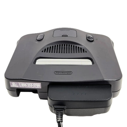 Nintendo 64 Console System Bundle 1 Gray HDMI Adapter OEM Official Controller Very Good Loose - View 5