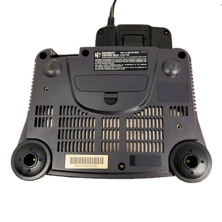 Nintendo 64 Console System Bundle 1 Gray HDMI Adapter OEM Official Controller Very Good Loose - View 6