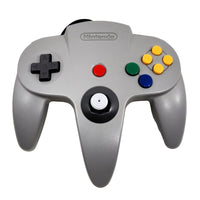 Nintendo 64 Console System Bundle 1 Gray HDMI Adapter OEM Official Controller Very Good Loose - View 7