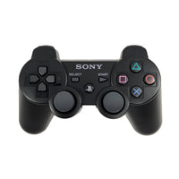 PlayStation 3 Super Slim 250GB Console System Bundle Black Carbon Fiber Skin Very Good Loose - View 6 Close Up View of DualShock 3 Controller