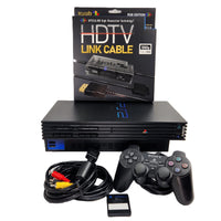 Sony PlayStation 2 Console System Bundle Black PS2 Fat Model Very Good Loose - View 12