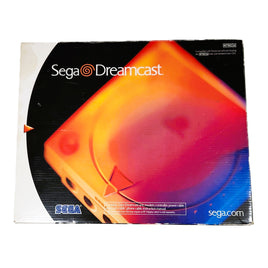 Sega Dreamcast System Complete With Controller Cables in Original Retail Box Very Good - 1 - Front Of Retail Game Box Shown