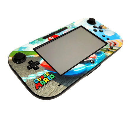 Nintendo Wii U 32GB Console System Bundle Black Mario Kart Skin Very Good Loose - View 10