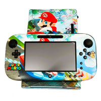 Nintendo Wii U 32GB Console System Bundle Black Mario Kart Skin Very Good Loose - View 2