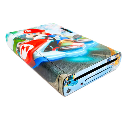 Nintendo Wii U 32GB Console System Bundle Black Mario Kart Skin Very Good Loose - View 5