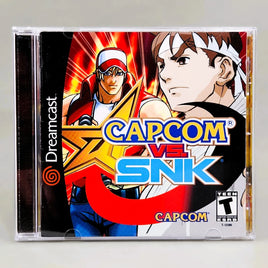 Capcom vs SNK - Dreamcast - Front cover of jewel case, like new condition