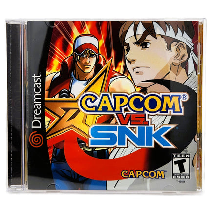 Capcom Vs Snk Dreamcast Like New - Front Of Game Case