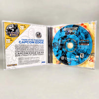 Capcom vs SNK - Dreamcast - Open jewel case with disc & manual, like new condition