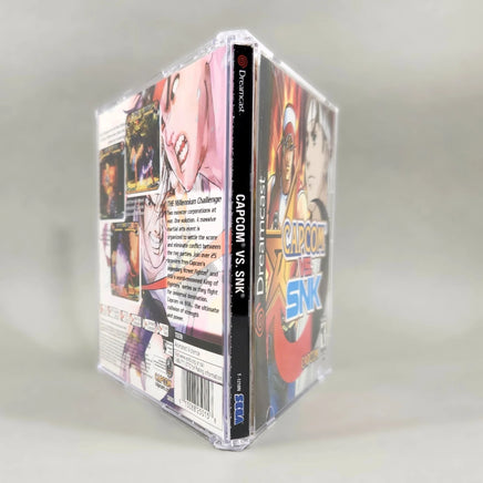 Capcom vs SNK - Dreamcast - Case spine view, like new condition