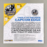 Capcom vs SNK - Dreamcast - Instruction manual rear view, like new condition
