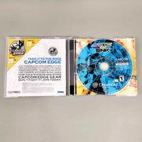 Capcom vs SNK - Dreamcast - Open game case view, like new condition