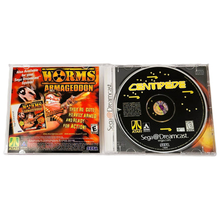 Centipede Dreamcast Very Good - Cib Showing Open Case Disc And Manual