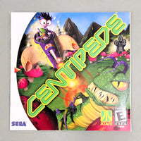Centipede - Dreamcast - Instruction Manual front view, very good condition