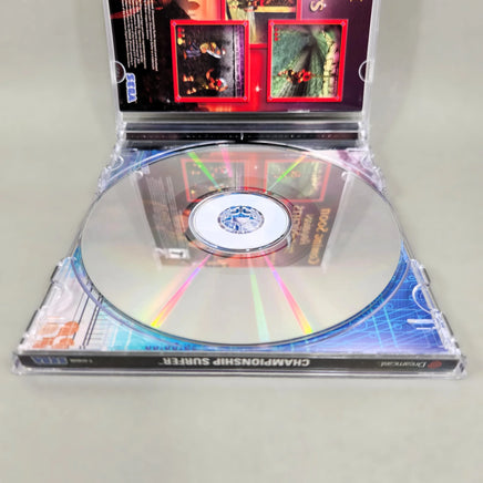 Championship Surfer - Dreamcast - Disc surface close up view, like new condition