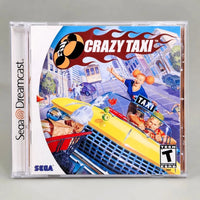 Crazy Taxi - Dreamcast - Authentic front artwork from instruction manual, very good condition