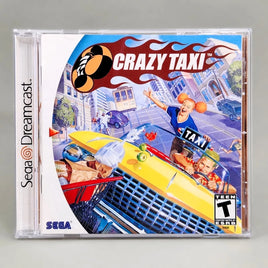 Crazy Taxi - Dreamcast - Authentic front artwork from instruction manual, very good condition