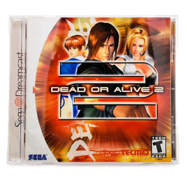 Dead Or Alive 2 Dreamcast Very Good - Front Jewel Case Art