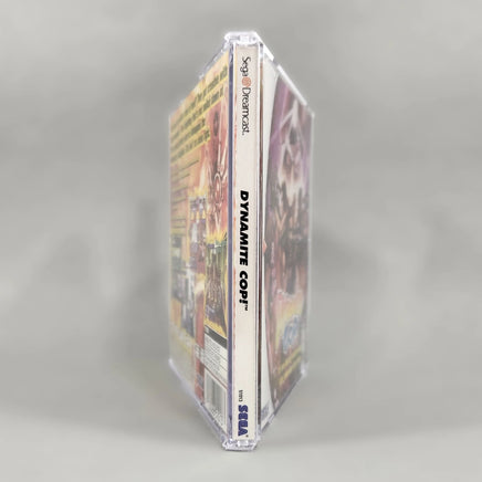 Dynamite Cop - Sega Dreamcast - Case spine view, like new condition