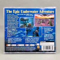 Ecco the Dolphin: Defender of the Future - Dreamcast - Tray insert back with product information, very good condition