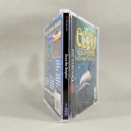 Ecco the Dolphin: Defender of the Future - Dreamcast - Case spine view, very good condition