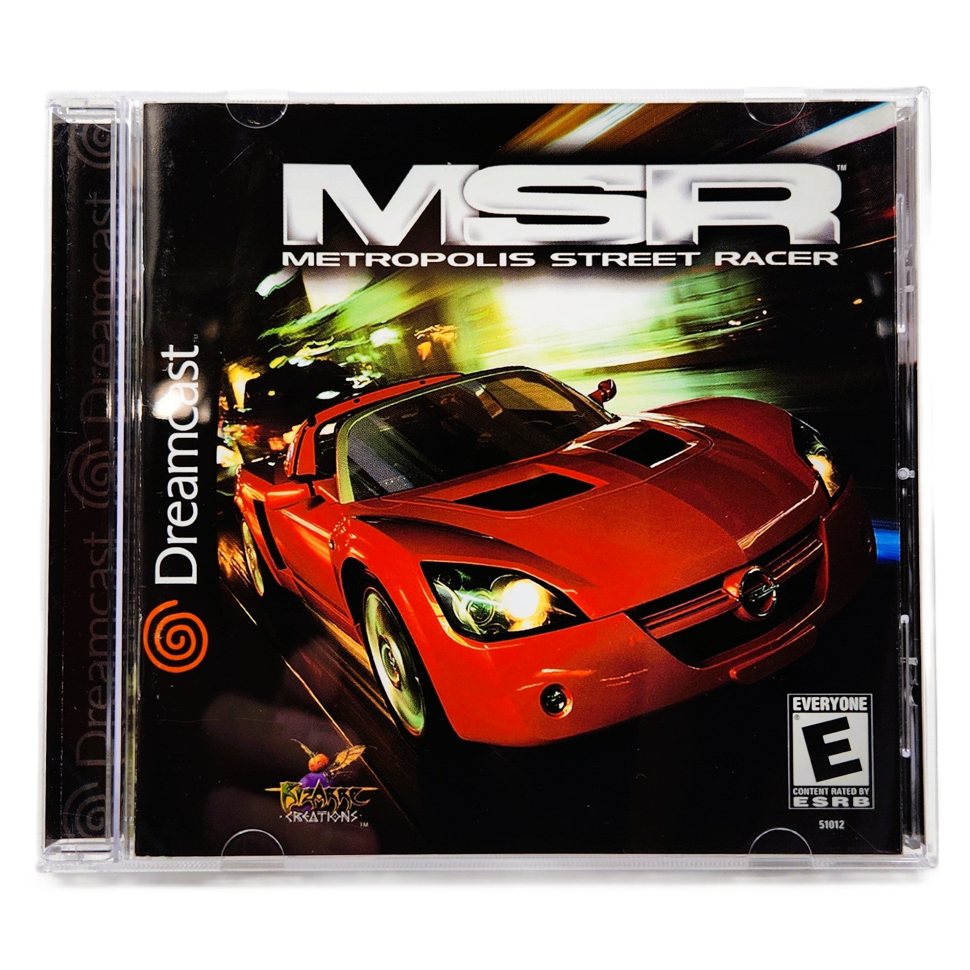 Metropolis Street Racer (promo) Sur Dreamcast - Jeu Course - France