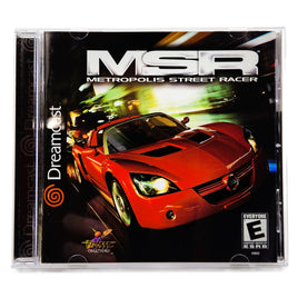 Metropolis Street Racer Dreamcast Like New - Front Case Shown
