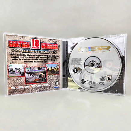 Metropolis Street Racer - Dreamcast - Complete contents of open case, like new condition