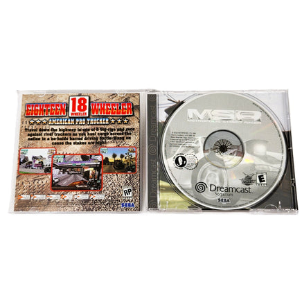 Metropolis Street Racer Dreamcast Like New - Open Jewel Case With Disc And Manual