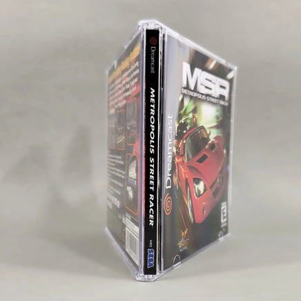 Metropolis Street Racer - Dreamcast - Case Spine view, like new condition