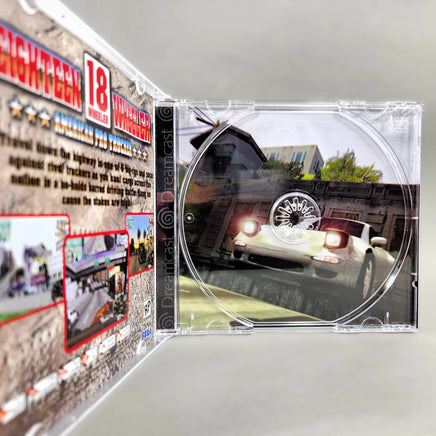 Metropolis Street Racer - Dreamcast - Rear tray artwork view, like new condition
