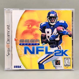 NFL 2K - Dreamcast - Authentic front artwork from instruction manual, good condition