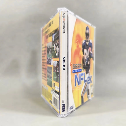 NFL 2K - Dreamcast - Case spine view, like new condition