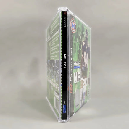 NFL 2K1 - Dreamcast - Case spine view, good condition