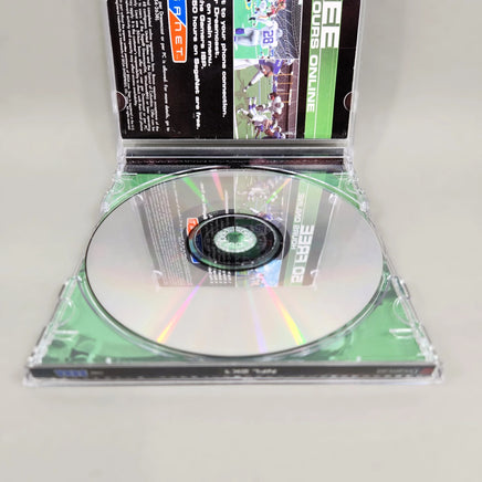 NFL 2K1 - Dreamcast - Close up view of disc surface, good condition