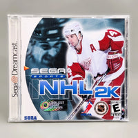 NHL 2K - Dreamcast - Front cover of jewel case, very good condition