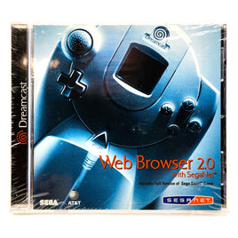 Web Browser 2.0 - Includes Sega Swirl Game - Front of Case Shown