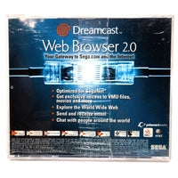 Web Browser 2.0 - Includes Sega Swirl Game - Back of Case Shown