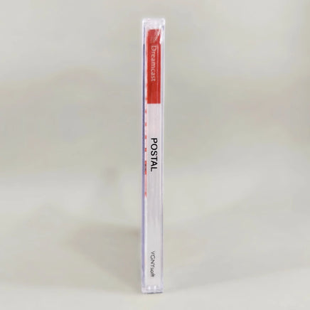 Postal - Sega Dreamcast - Game title spine view, brand new condition