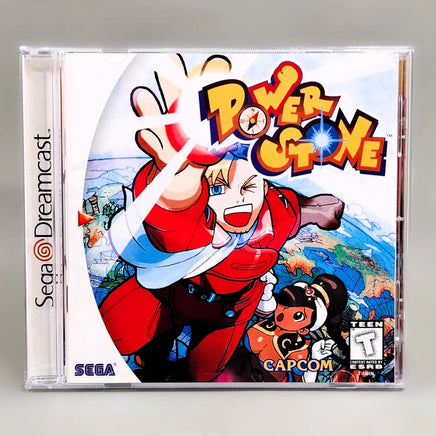 Power Stone - Dreamcast - Front cover design of official game, very good condition