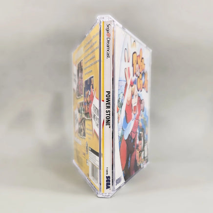 Power Stone - Dreamcast - Case spine view, very good condition