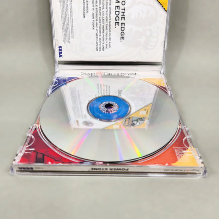 Power Stone - Dreamcast - Close up of disc surface view, very good condition