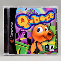 Q*bert - Dreamcast - Retail front insert showing full design, like new condition