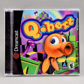Q*bert - Dreamcast - Retail front insert showing full design, like new condition