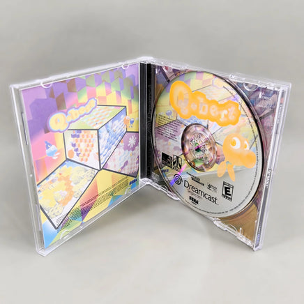 Q*bert - Dreamcast - Complete contents of open case, like new condition