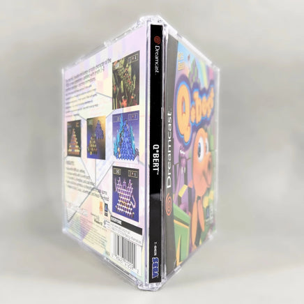 Q*bert - Dreamcast - Game case spine view, like new condition